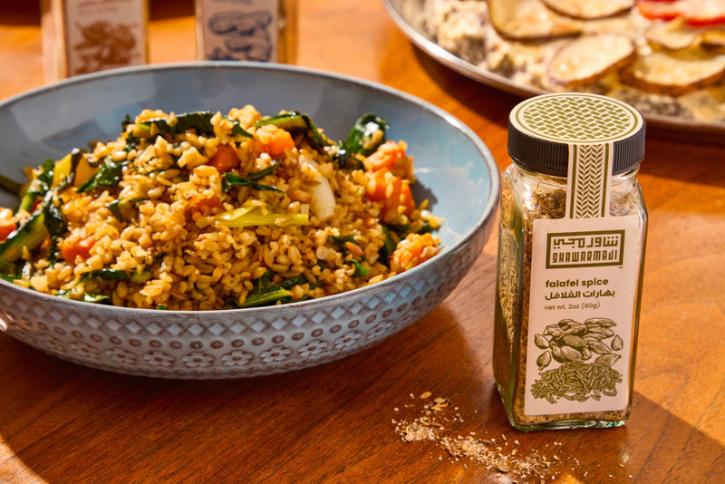 creativity with falafel spice