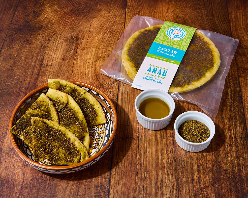za'atar man'oushe